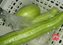 Illustration of how to make cold white melon 2