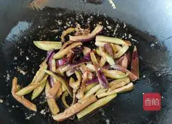 Illustration of how to make fish-flavored eggplant 5