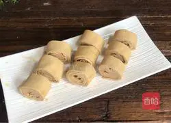 Illustration of how to make brine thousand sheet rolls 10