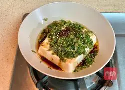 Toon Illustration of how to make sprouts mixed with tofu 4