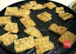 Illustration of how to make pan-fried tofu 5