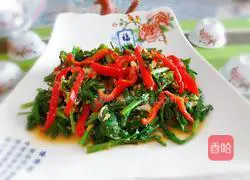 Ready for dinner — Illustration of how to make fried leeks with red pepper 7