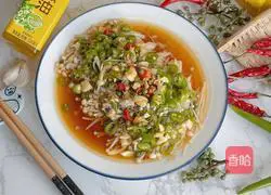 Illustration of how to make cold enoki mushrooms 10