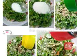 Illustration of how to make cold lotus root 7