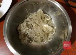 Illustration of how to make Korean mixed vegetables 8