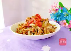 Illustration of how to stir-fry tomatoes and cattail 14