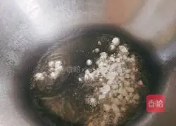 Illustration of how to make cabbage with minced garlic and soybean sauce 4