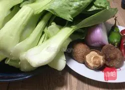 Illustration of how to make stir-fried cabbage with mixed vegetables 1
