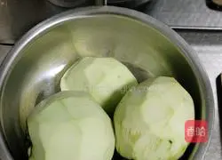 Illustration of how to cook braised garlic eggplant with sauce (noodles with tomato sauce and rice) 1