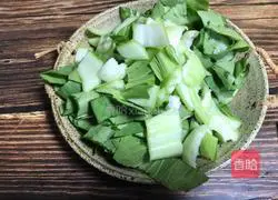 Chinese cabbage Illustration of how to stew bean dregs 5