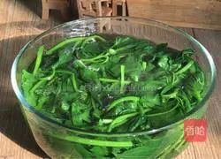 Illustration of how to eat sweet potato leaves lightly 9