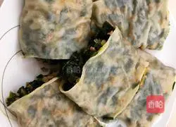 Illustration of how to make vegetable rolls 15