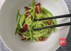 How to fish raw tomatoes with melon Illustration 11