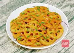 Illustration of making sweet and sour lotus root 11