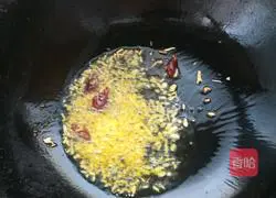 Illustration of how to make fried bean curd with Chinese cabbage 2