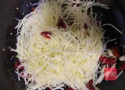 Hot and sour potato shreds recipe 3