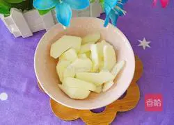 Fried green onion Illustration of Apple's approach 3