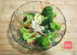 Illustration of how to make cold broccoli 4