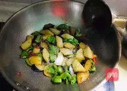 Illustration of how to make three fresh vegetables 9