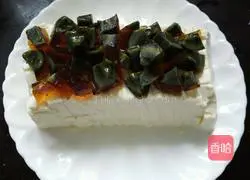 Illustration of how to make cold preserved egg tofu 4