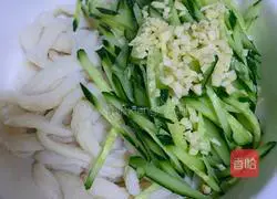 Illustration of how to make beef tendon noodles with cucumber (sesame sauce) 5
