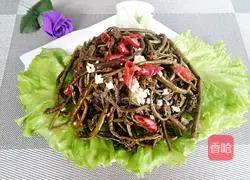 Illustration of how to make cold bracken 7