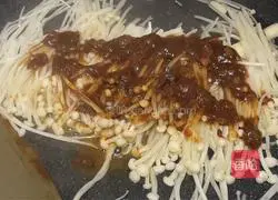 Illustration of how to make enoki mushrooms 4