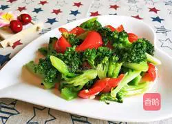 Illustration of how to make stir-fried broccoli 11