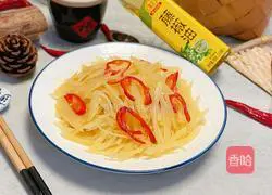 Illustration of how to make spicy and sour potato shreds 11