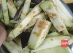 Illustration of how to make pepper and eggplant 1