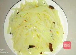 Cold shredded potatoes Illustration of how to do it 8