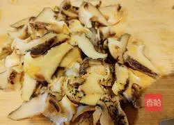 Illustration of how to make fake abalone mixed with green onions 3