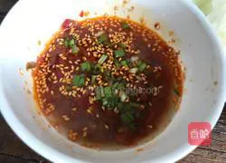 Illustration of how to make chrysanthemum and radish 7