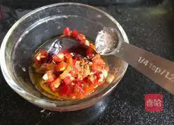 Illustration of grilled leeks 6