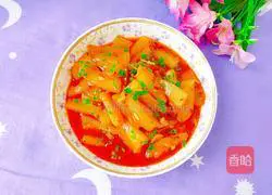 Illustration of braised cucumbers 15