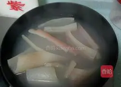 Illustration of how to make crystal skin jelly 4