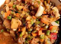 Vegetarian Fried Sauce (Illustration of Homemade Version 8