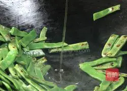 Dry-fried green beans (no oil) Illustration of how to do it (weight loss version) 8
