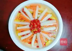 Illustration of how to make sour and crisp radish 8