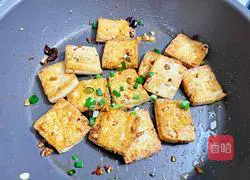 Illustration of how to make dry tofu 12