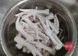 Illustration of how to make lemon chicken feet (oil-free refreshing version) 1