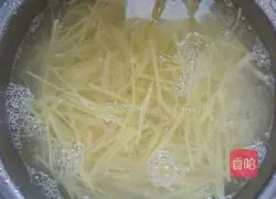 Spicy shredded potatoes Practice illustration 2