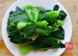 Illustration of how to mix green vegetables 6