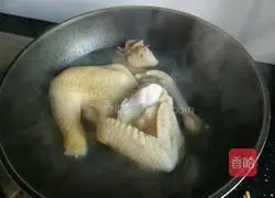 Illustration of how to make saliva chicken 2