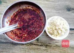 Illustration of how to make cold platycodon 7