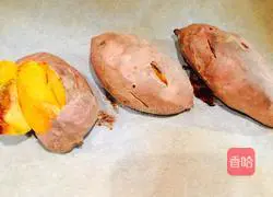 Illustration of how to make roasted sweet potatoes 5