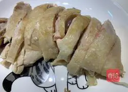 Illustration of how to make saliva chicken 8