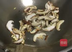 Illustration of how to make mushrooms and rapeseed 6