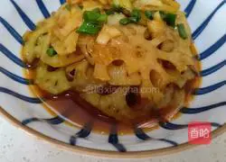 Cold spicy lotus root recipe 6