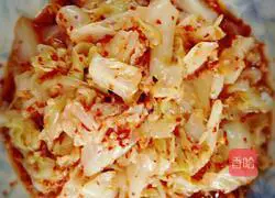 Illustration of how to make cold cabbage 7